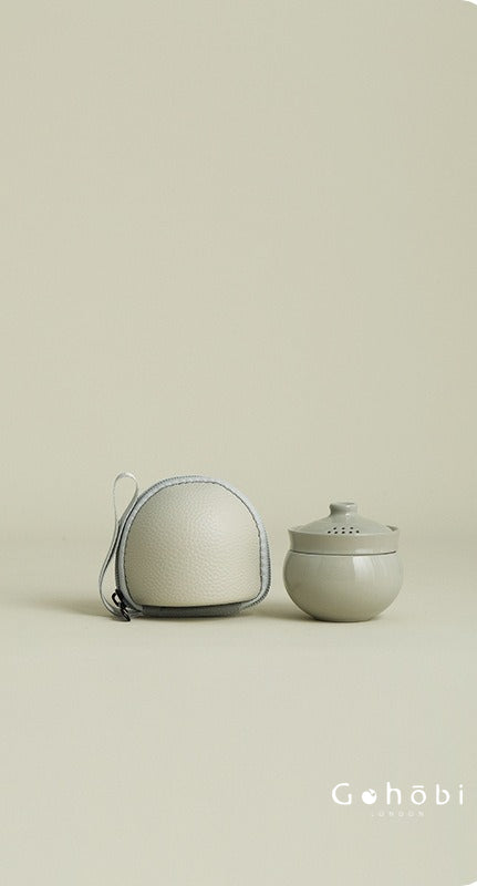 Gohobi Portable Travel Tea Set – One Pot One Cup Gongfu Tea Set for One