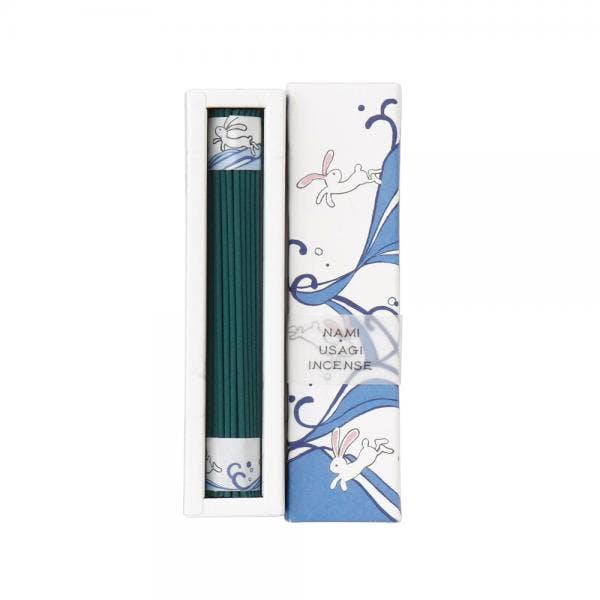 Kousaido ENGIMONO Rabbit in the wave Incense Stick [Made in Japan]