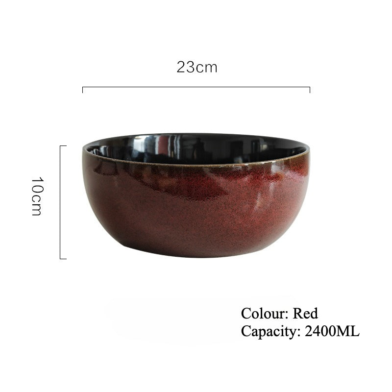 Gohobi Creative Kiln-Change Large Ceramic Bowl