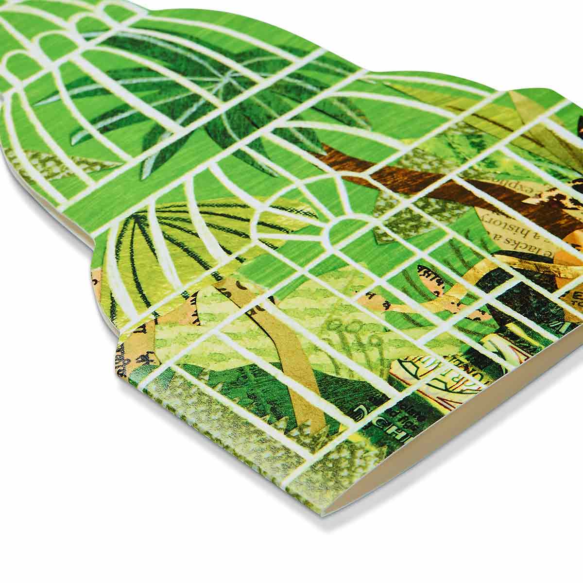 Mortlake Papers Palm House Shaped Greeting Card [Made in the UK]