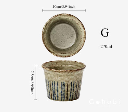 Gohobi Japanese Mino-yaki Pine Leaf Ceramic Plate [Made in Japan] – Retro Light Luxury Tableware