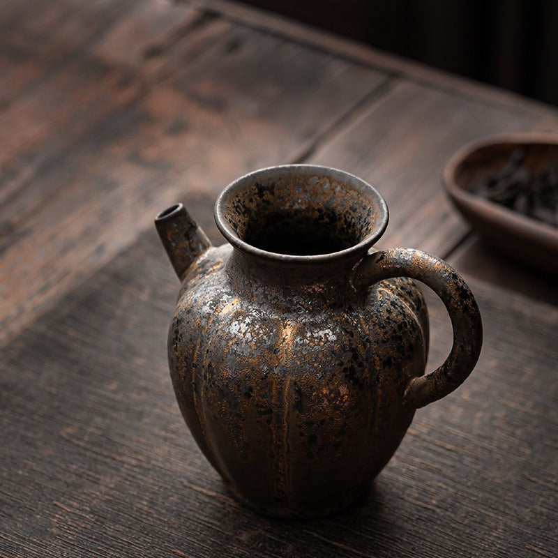 Gohobi Vintage Gilded Ceramic Fair Cup