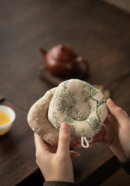 Gohobi Fabric Round Coaster