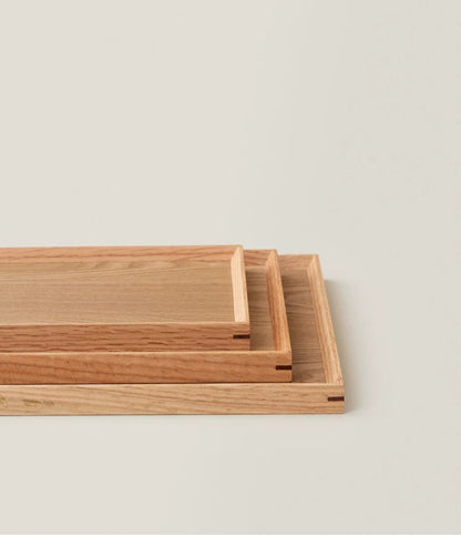 Gohobi Japanese-Style Solid Wood Serving Tray