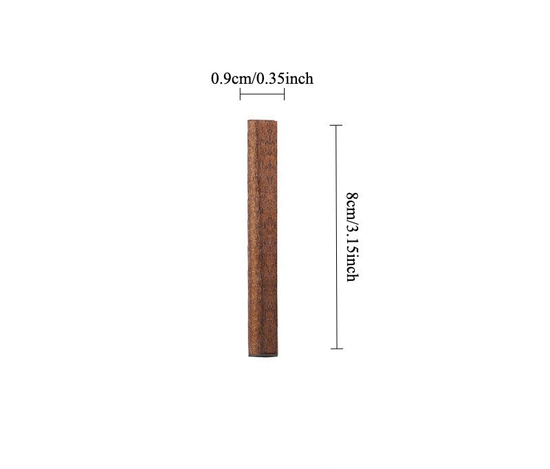 Gohobi Walnut Wood Number Wall Decor