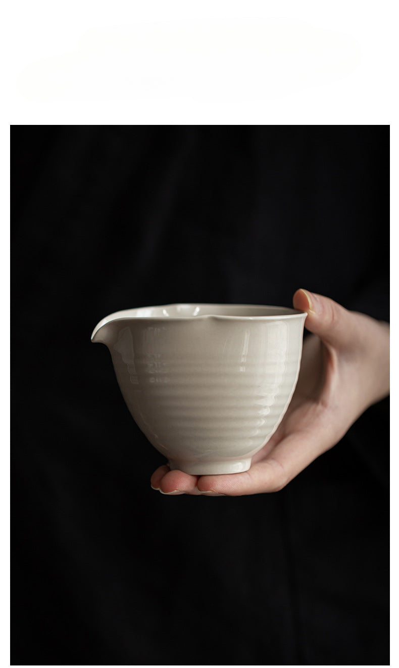 Gohobi Grass Wood Ash Glaze Fair Cup