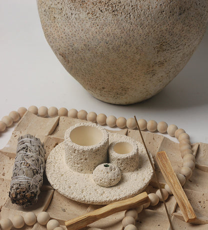 Gohobi Sage Thread Peruvian Sacred Wood Burning Holder