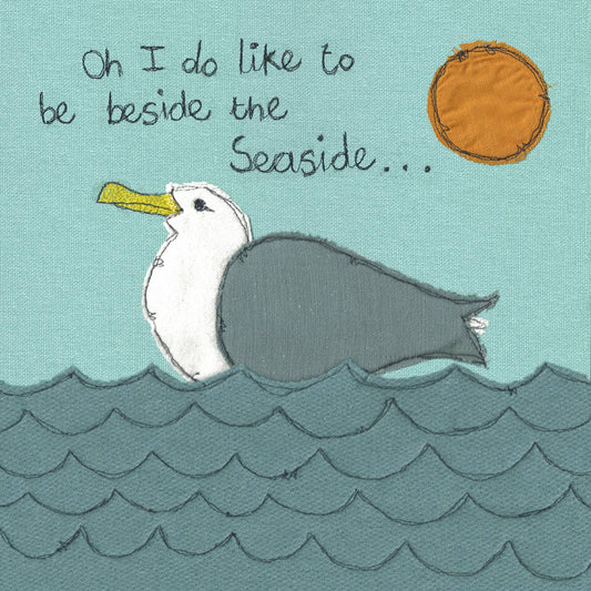 Gohobi x Poppy Treffry Beside the seaside card [Made in the UK]