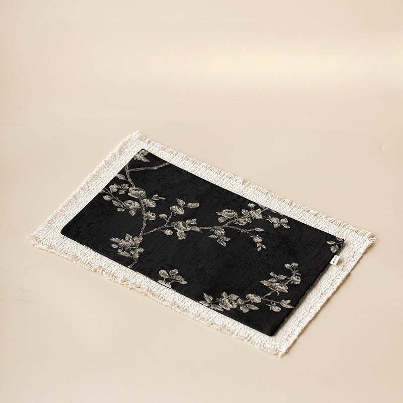 Gohobi Guofeng Brocade Tea Banquet Double-Sided Embroidered Tea Towel