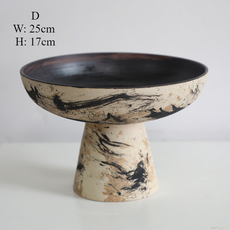 Gohobi Original Oil Painting Designer Ceramic Vase