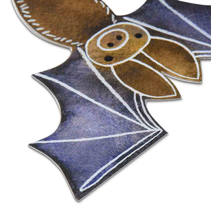 Mortlake Papers Bat Card | Halloween Cards | Halloween Decorations | Gifts | Greeting Card [Made in the UK]