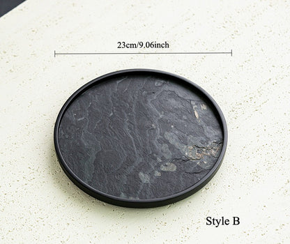 Gohobi Wabi-Sabi Stone Panel Tea Tray