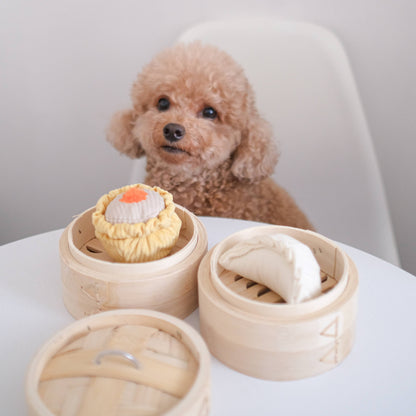 Gohobi x Lambwolf DIM SUM POP // Enrichment dog toy