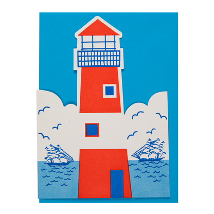 Archivist Gallery Lighthouse | Letterpress Cards | Cut-out Cards [Made in the UK]