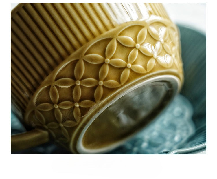 Gohobi Japanese Kiln-Changed Ceramic Mug