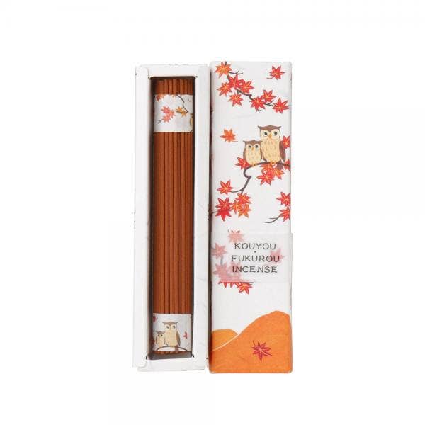 Kousaido ENGIMONO Owl Incense Stick [Made in Japan]