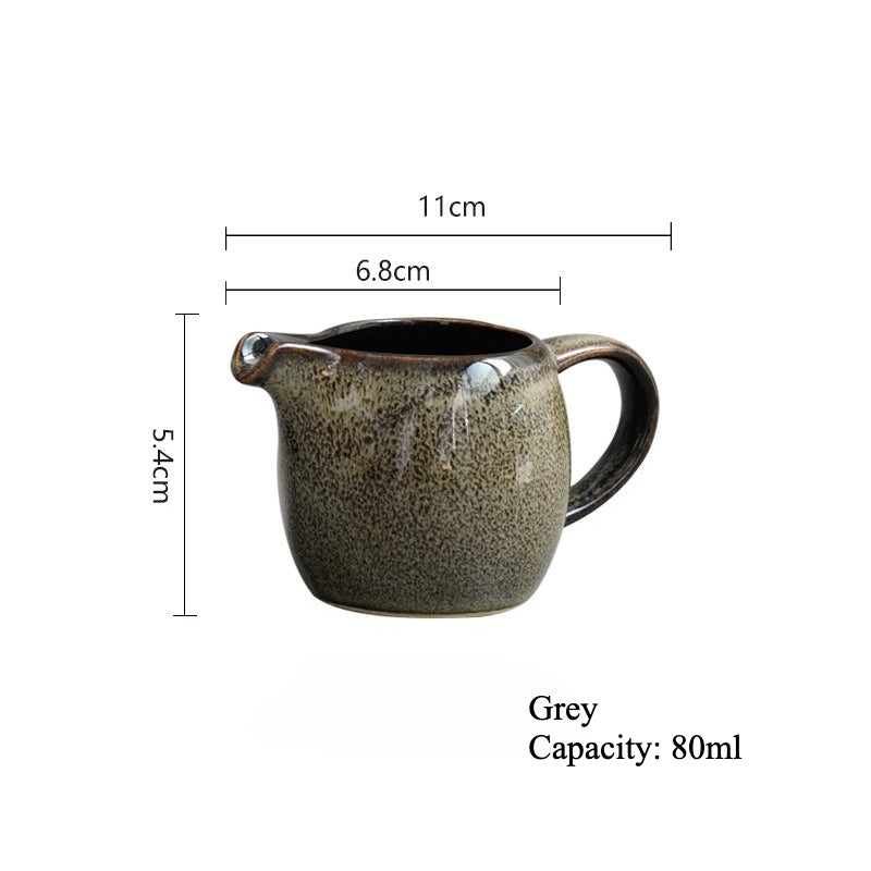 Gohobi Iridescent Ceramic Milk Jug