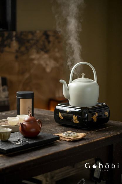 Gohobi Lifting Beam Ceramic Teapot – Large Capacity Household Boiling Kettle (3 Styles)