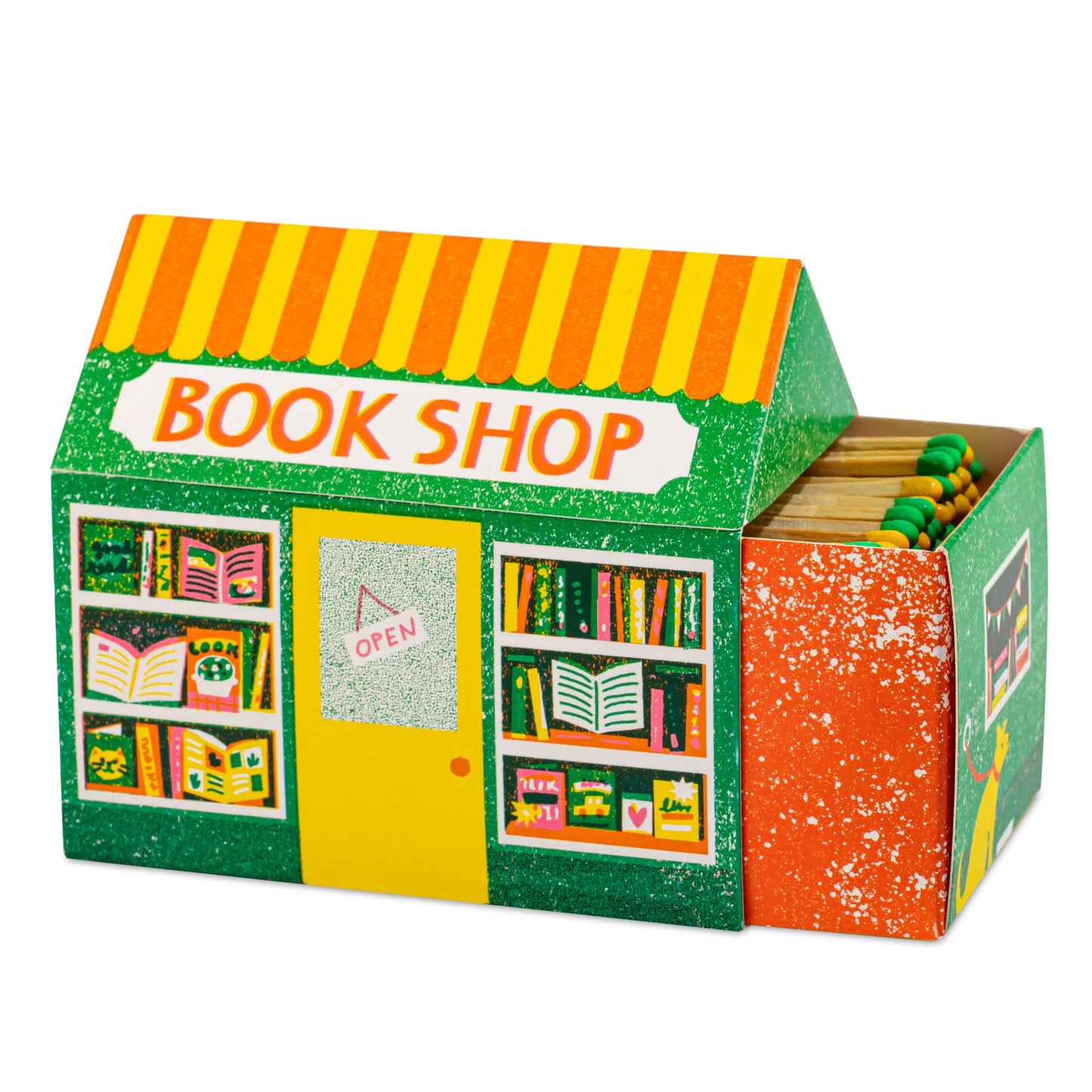Archivist Gallery The Bookshop | House Matchboxes [Made in the UK]