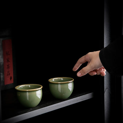Gohobi Vintage Celadon Master Tea Cup