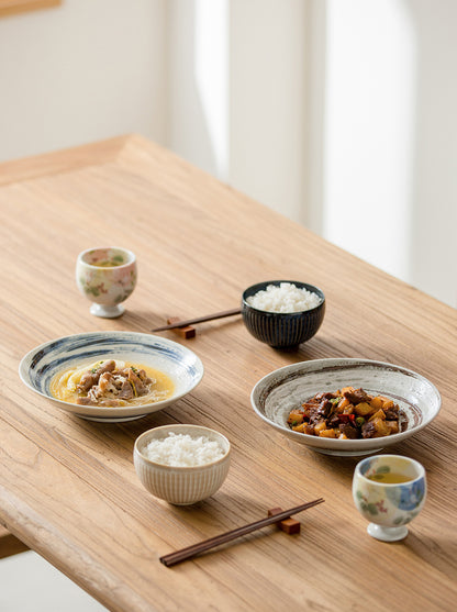 [Made in Japan] Gohobi Minoyaki Ceramic Deep Plate