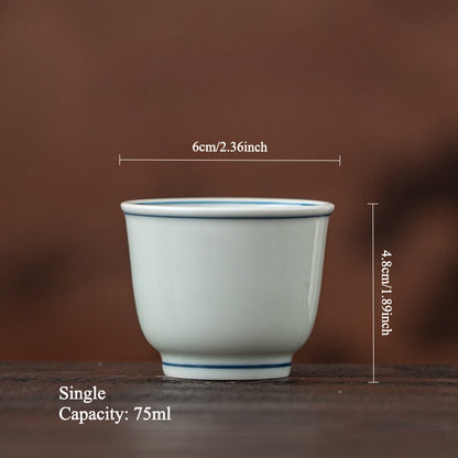 Gohobi Hand-Painted Cup Set