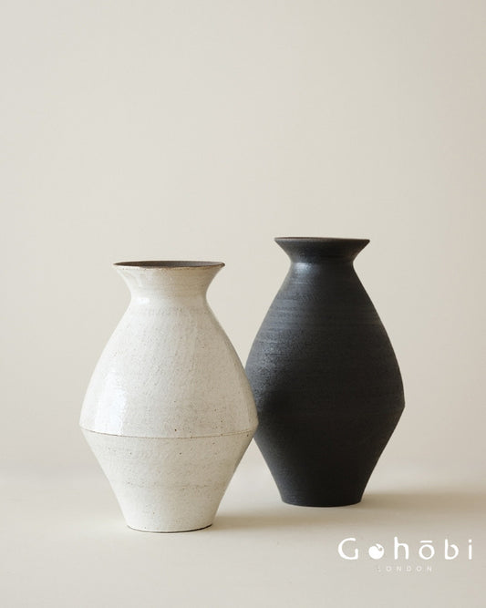 Gohobi Japanese-style Wabi Sabi Handmade Zen Large Vase 009