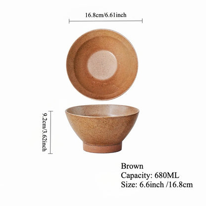 Gohobi Japanese Vintage High-foot Bowl