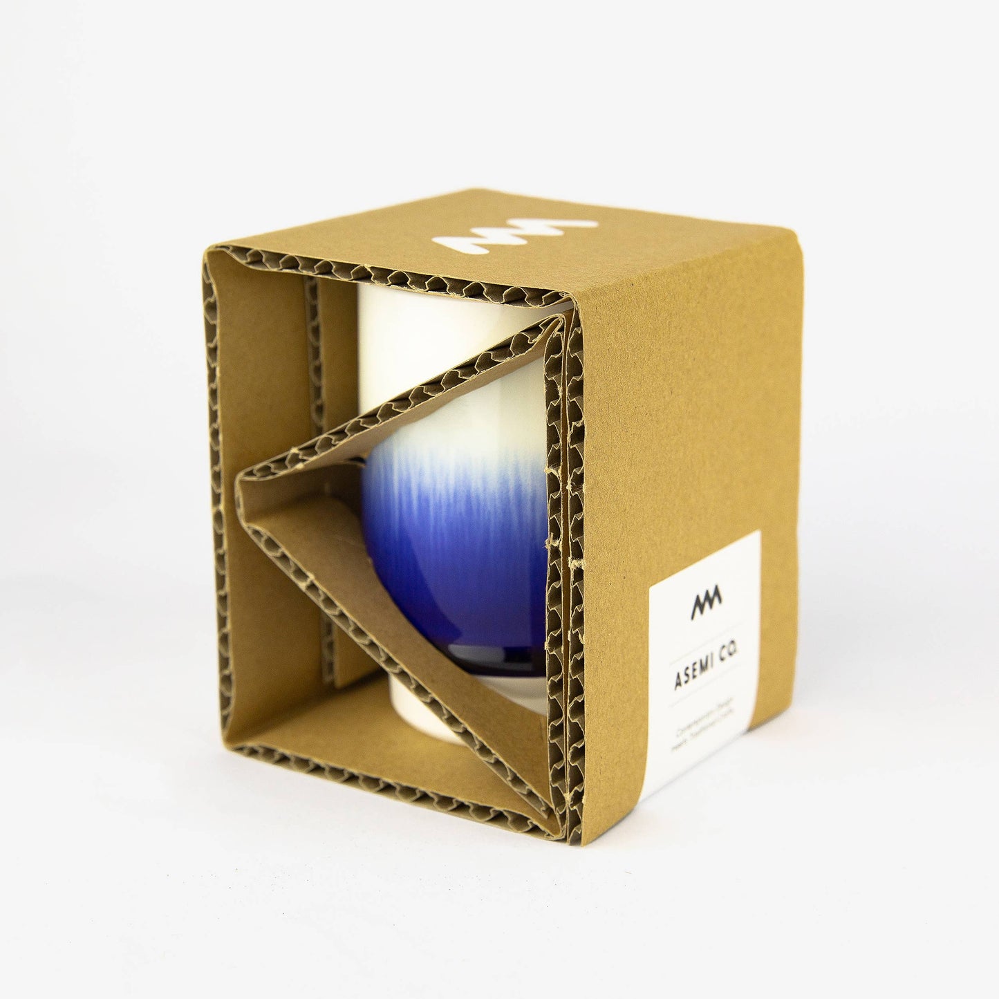 Asemi Co. Tea & Coffee Cups - Hasami Special Edition - yaki Cup Indigo Gradient [made in Japan]