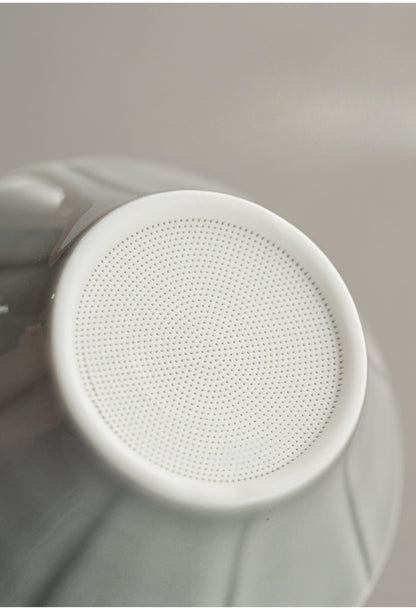 Gohobi Japanese Ice Gray Glaze Lake Stone Filter