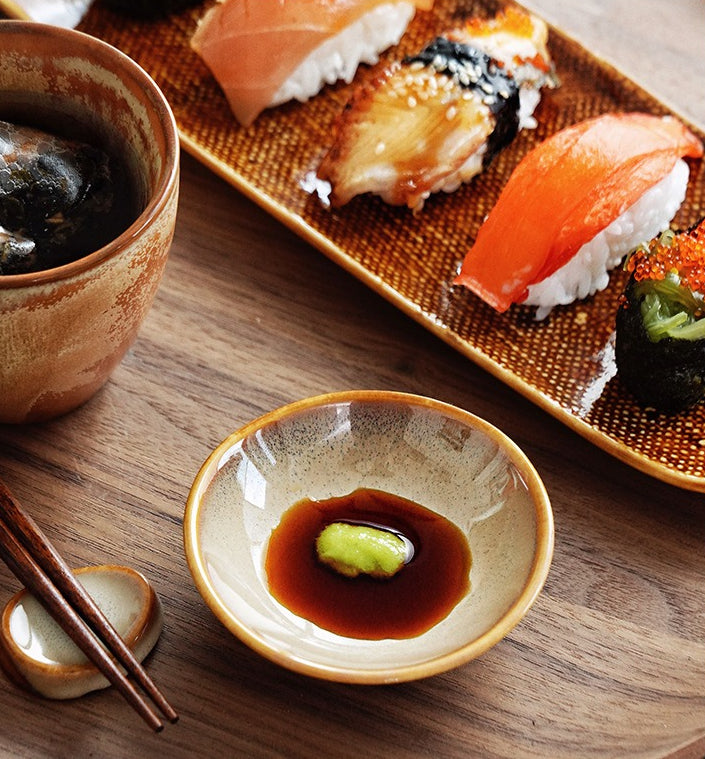 Gohobi Oval Ceramic Sauce Dish