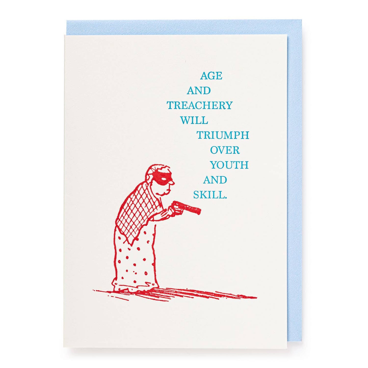 Archivist Gallery Age & Treachery | Letterpress Cards | Large Cards [Made in the UK]