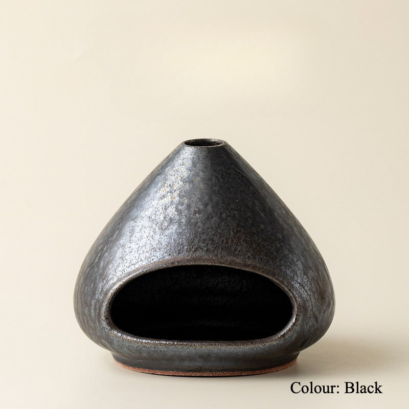 Gohobi Little Bean Ceramic Aromatherapy Fireplace Burner