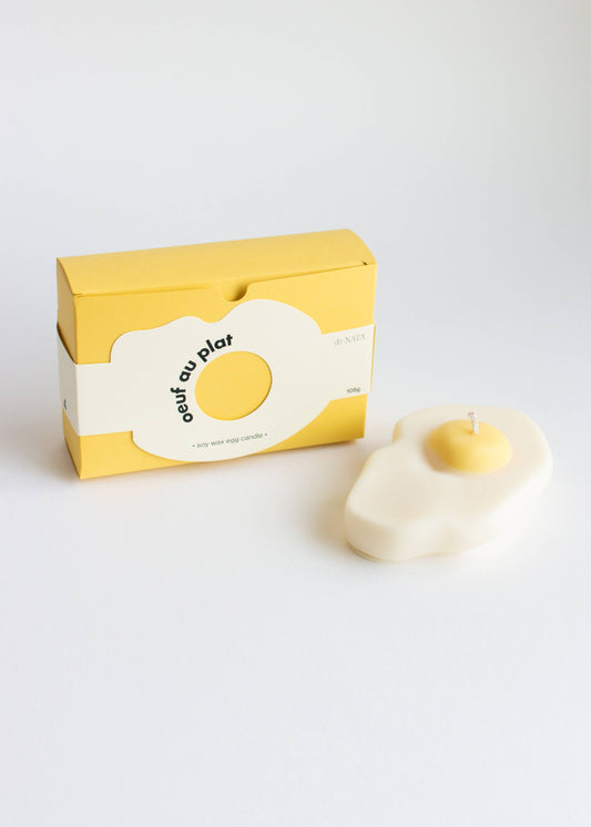 HereThe Oeuf au Plat / Fried Egg Candle