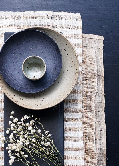 Gohobi Jiutu Coarse Pottery Plate