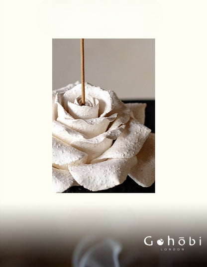 Gohobi Handmade Floral Incense Holder 001 - Lily