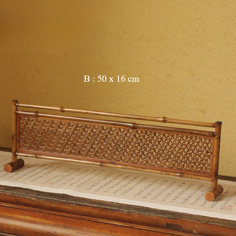 Gohobi Bamboo Gongfu Tea Screen – Chinese Tea Ceremony Table Divider