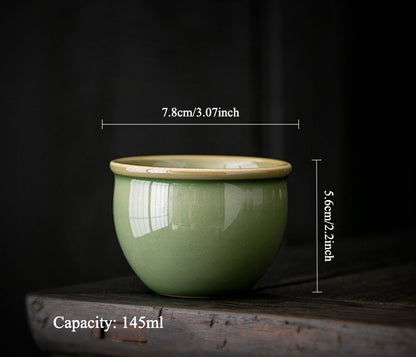 Gohobi Vintage Celadon Master Tea Cup