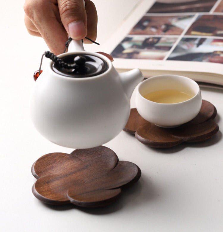 Gohobi Black Walnut Solid Wood Coaster