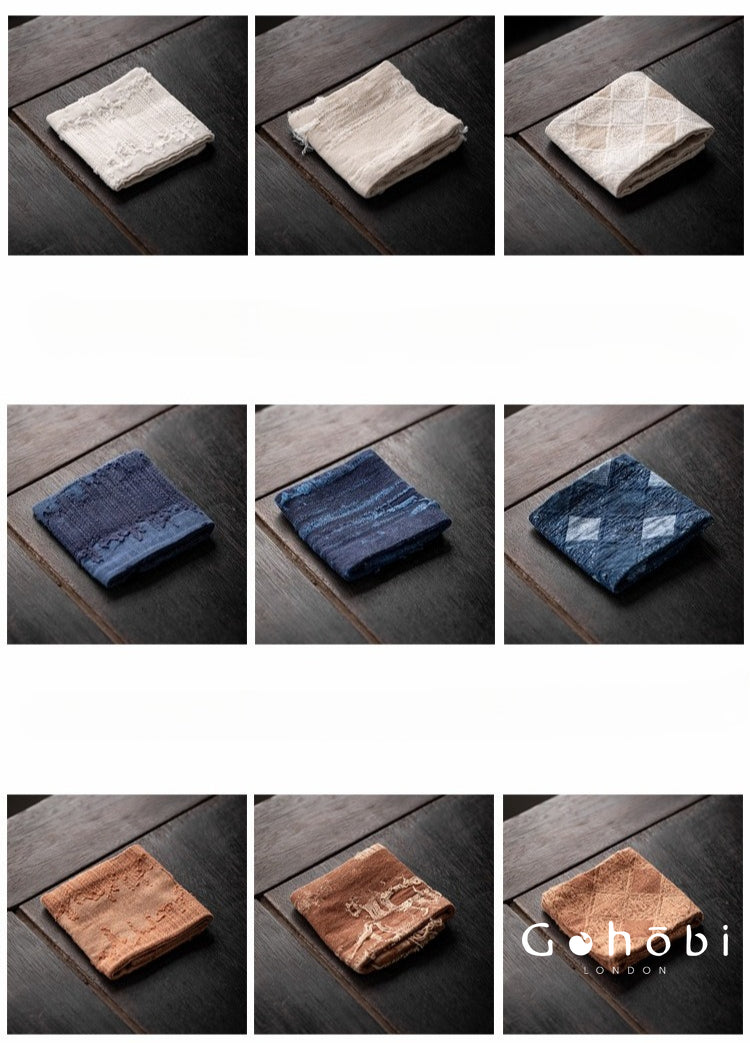 Gohobi Cotton Tea Towel – Thick Absorbent Teapot Cloth and Heat Insulation Tea Coaster