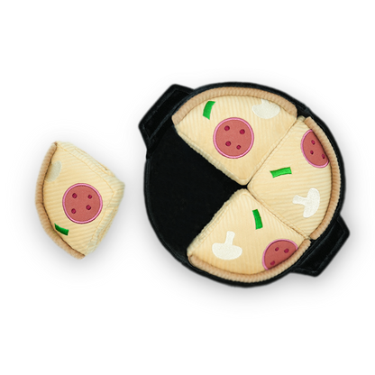 HereThe DEEP DISH PIZZA//Enrichment dog toy