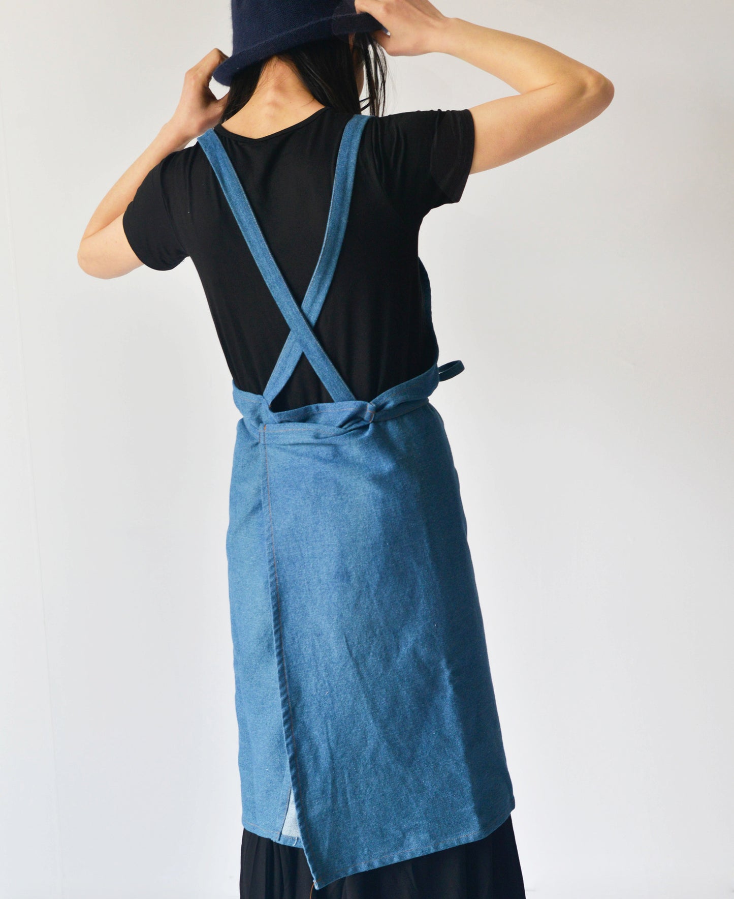 Gohobi Nordic Denim Kitchen Apron