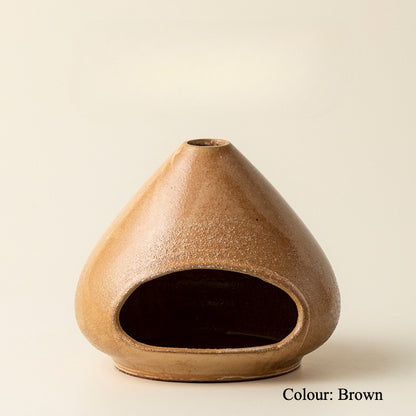 Gohobi Little Bean Ceramic Aromatherapy Fireplace Burner