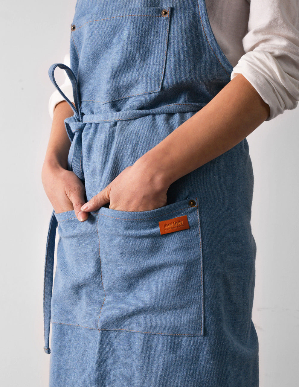 Gohobi Nordic Denim Kitchen Apron