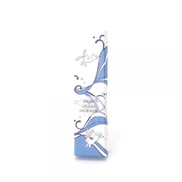 Kousaido ENGIMONO Rabbit in the wave Incense Stick [Made in Japan]
