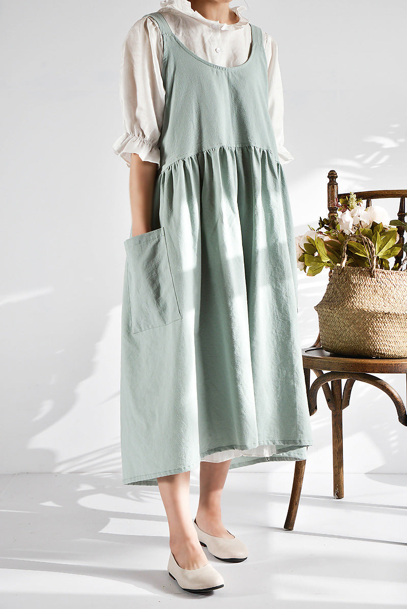 Gohobi Korean Cotton-Linen Artisan Apron