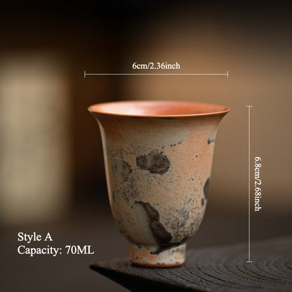 Gohobi Shino Ware Magnolia Cup