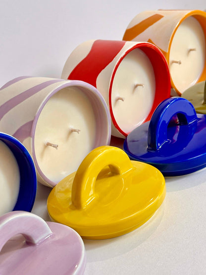 Gohobi x MÆGEN Pablo Pots Candle - Pomelo & Sage  [Made in the UK]