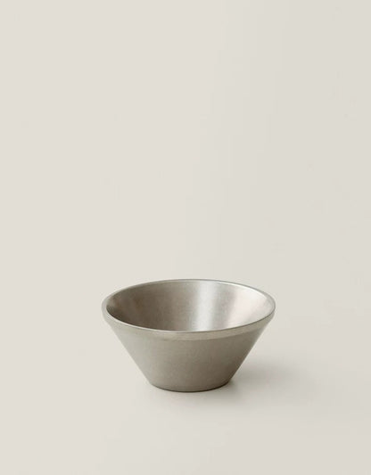 Gohobi Retro Double-Wall Stainless Steel Cone Bowl