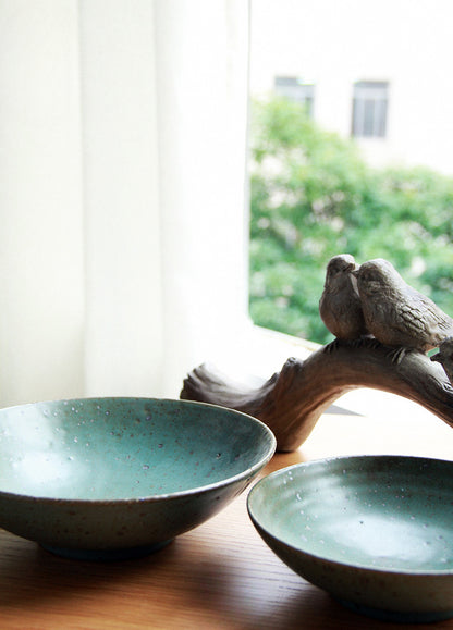 Gohobi Jiutu Coarse Pottery Plate